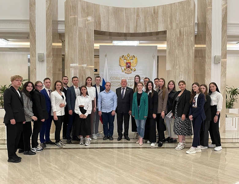 Студенты Мичуринского ГАУ побывали в верхней палате российского парламента