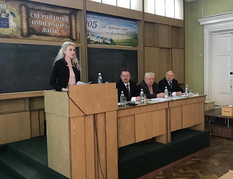 Заседание диссертационного совета под председательством ректора Мичуринского ГАУ Вадима Бабушкина