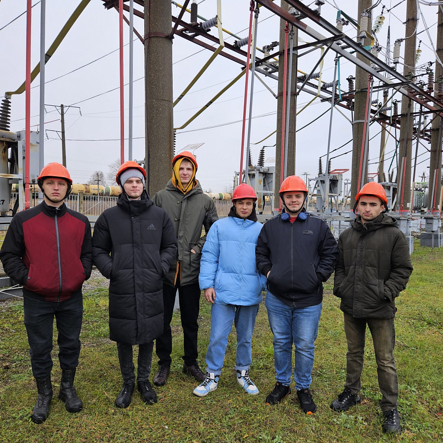 Экскурсия студентов на Мичуринскую дистанцию электроснабжения