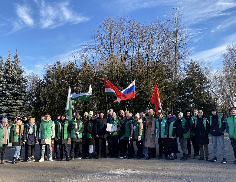 Активисты Мичуринкого ГАУ приняли участие в шествии волонтерских объединений