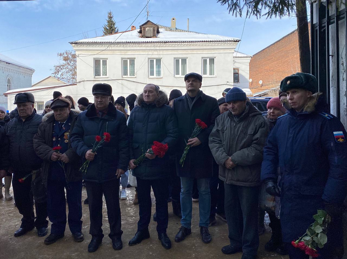 В Мичуринском ГАУ открыли мемориальную доску в память о герое | 28.02.2024  | Мичуринск - БезФормата